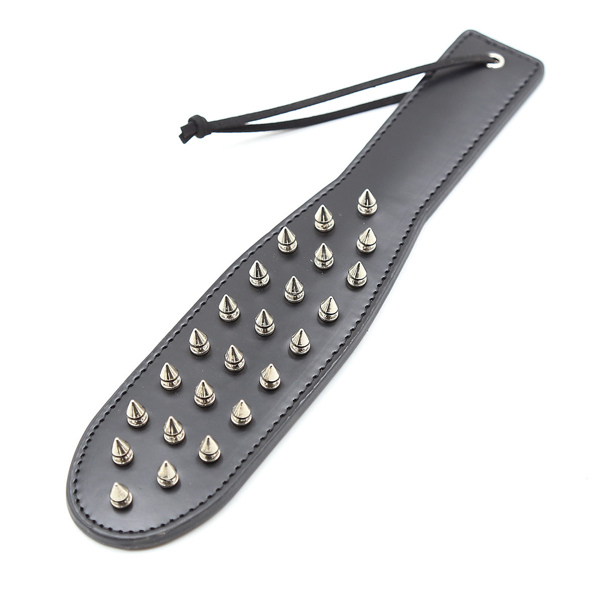 Pala BDSM de cuero con tachuelas - Imagen 7