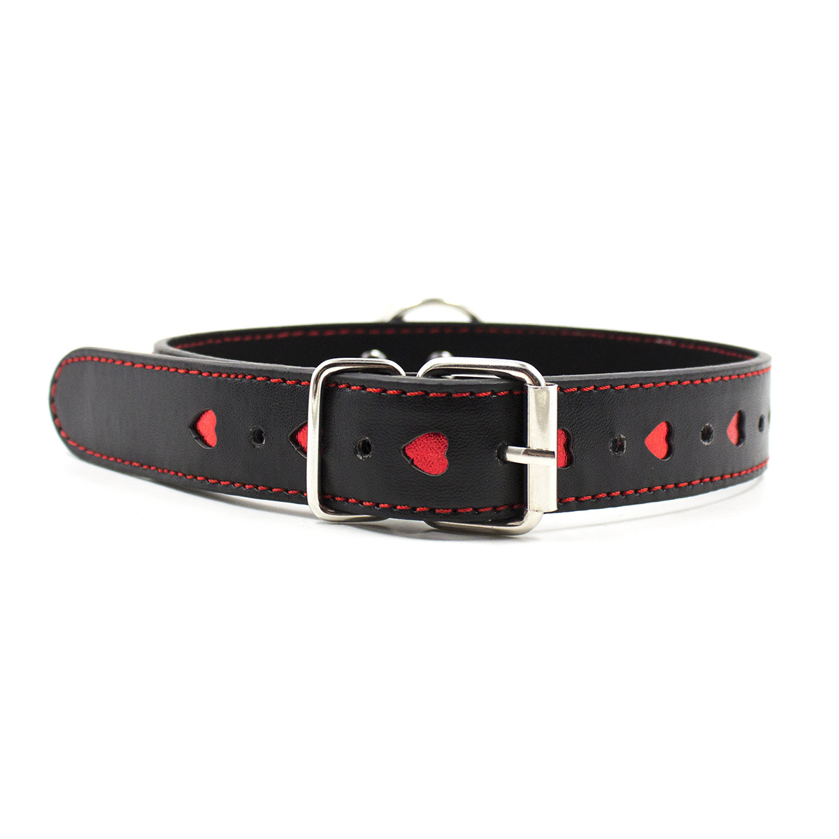 Collar bondage de cuero - Imagen 4